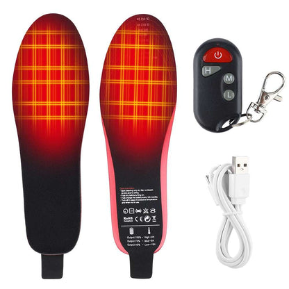 Electric Heating Insole Rechargeable Remote Control - Gifting By Julia M