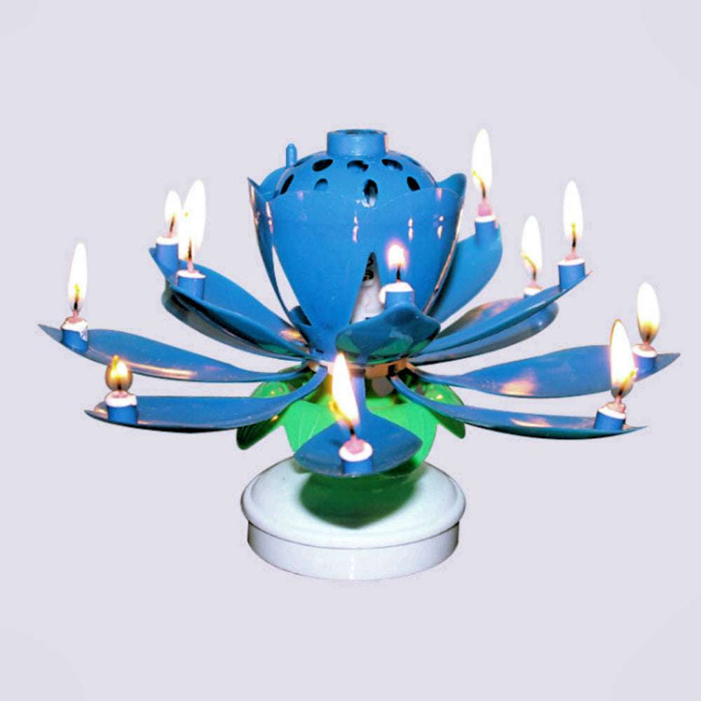 Enchanting Lotus Music Candles - Gifting By Julia M
