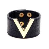 Europe Crack Leather Bracelet - Gifting By Julia M