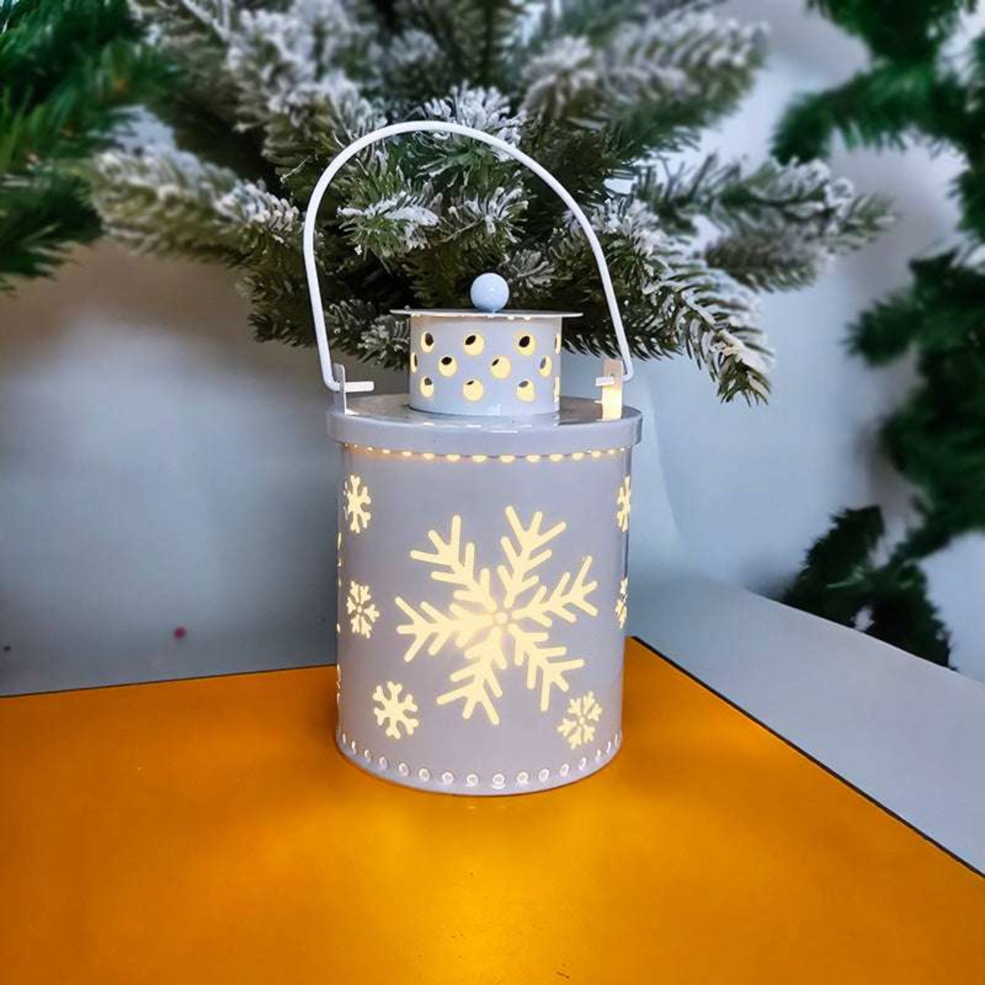 Festive Nordic LED Candle Lantern Christmas Candle Lights LED Gifting by Julia M   