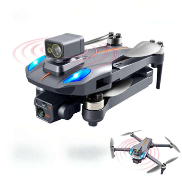 Foldable Quadcopter -Dual Camera Drone - Gift for Beginners & Experts