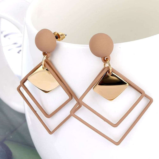 Geometric Drop Earrings Earrings gifting by julia m   