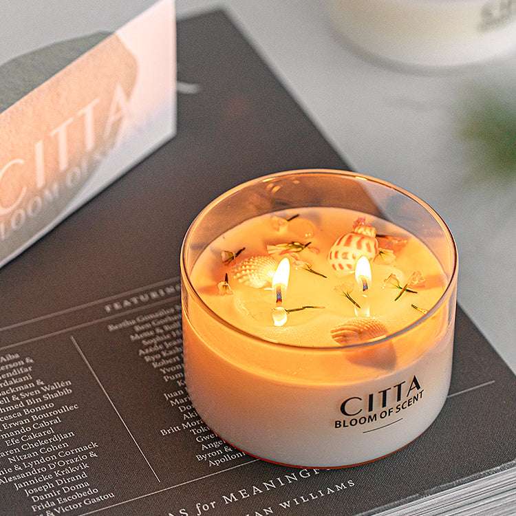 Geometrical Art Candle - Gifting By Julia M