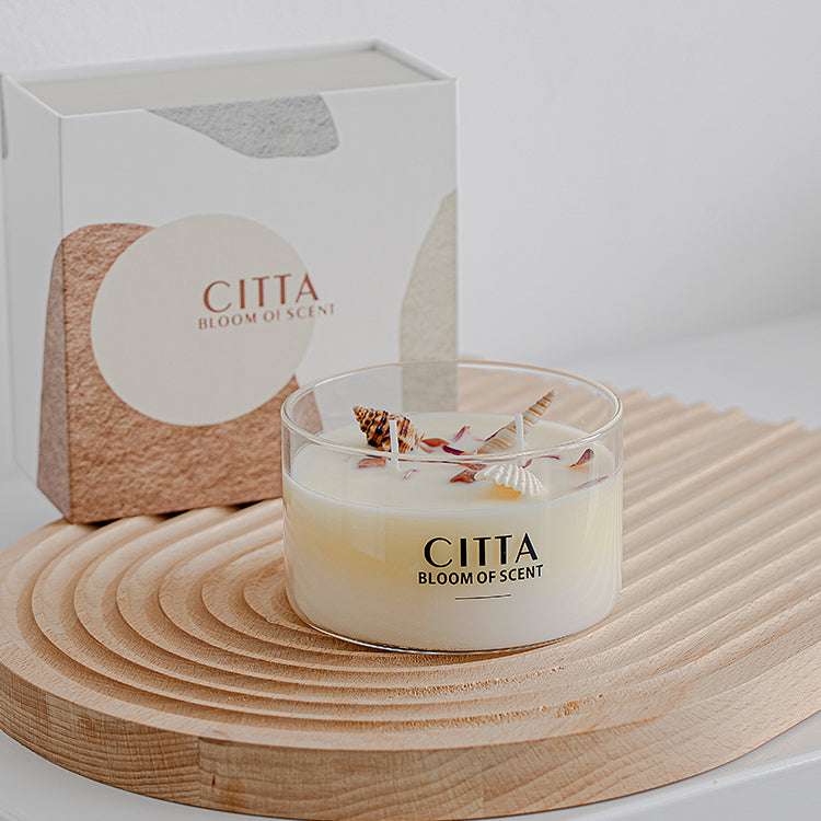 Geometrical Art Candle - Gifting By Julia M