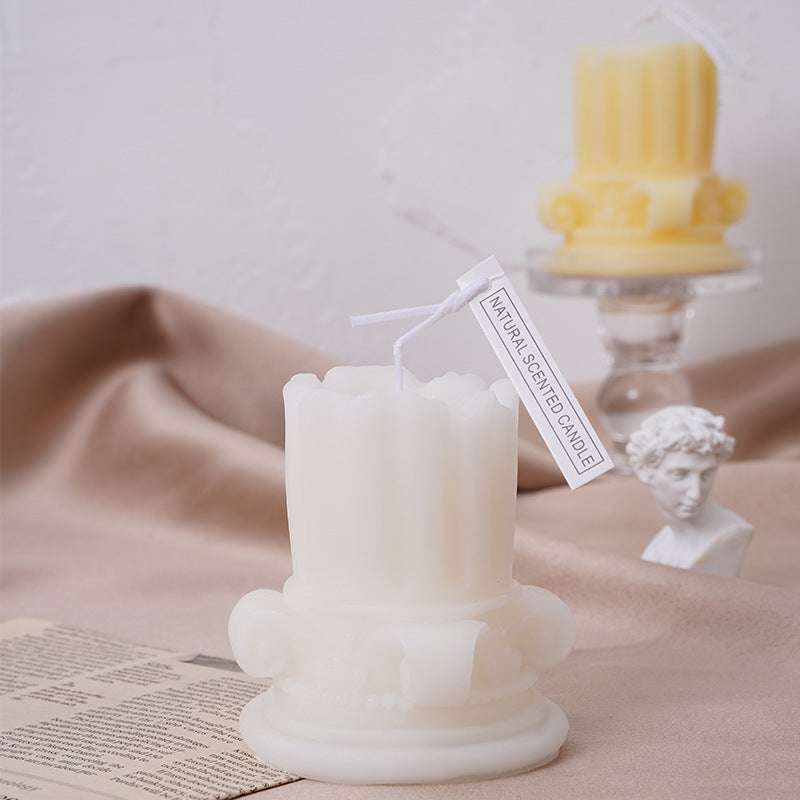 Handcrafted Aroma Pillar Candle - Gifting By Julia M