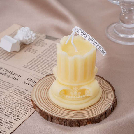 Handcrafted Aroma Pillar Candle - Gifting By Julia M