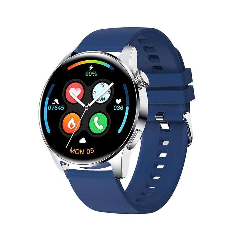 LIGE Bluetooth Smart Watch - Full Touch, Android iOS Watches gifting by julia m Blue China 