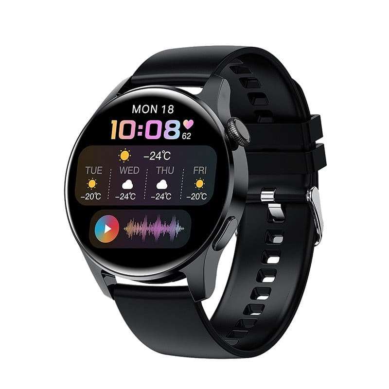 LIGE Bluetooth Smart Watch - Full Touch, Android iOS Watches gifting by julia m Black China 