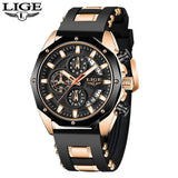 LIGE Chronograph Casual Wrist Watch - Gifting By Julia M