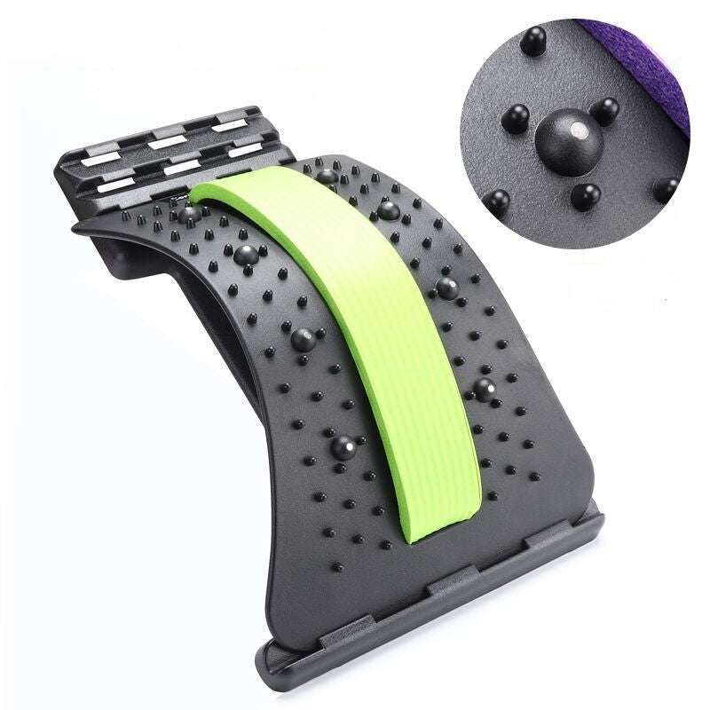 Lumbar Relief Massager  Share | Wishlist | Report Video ID: Gifting by Julia M Black green Magnet One 