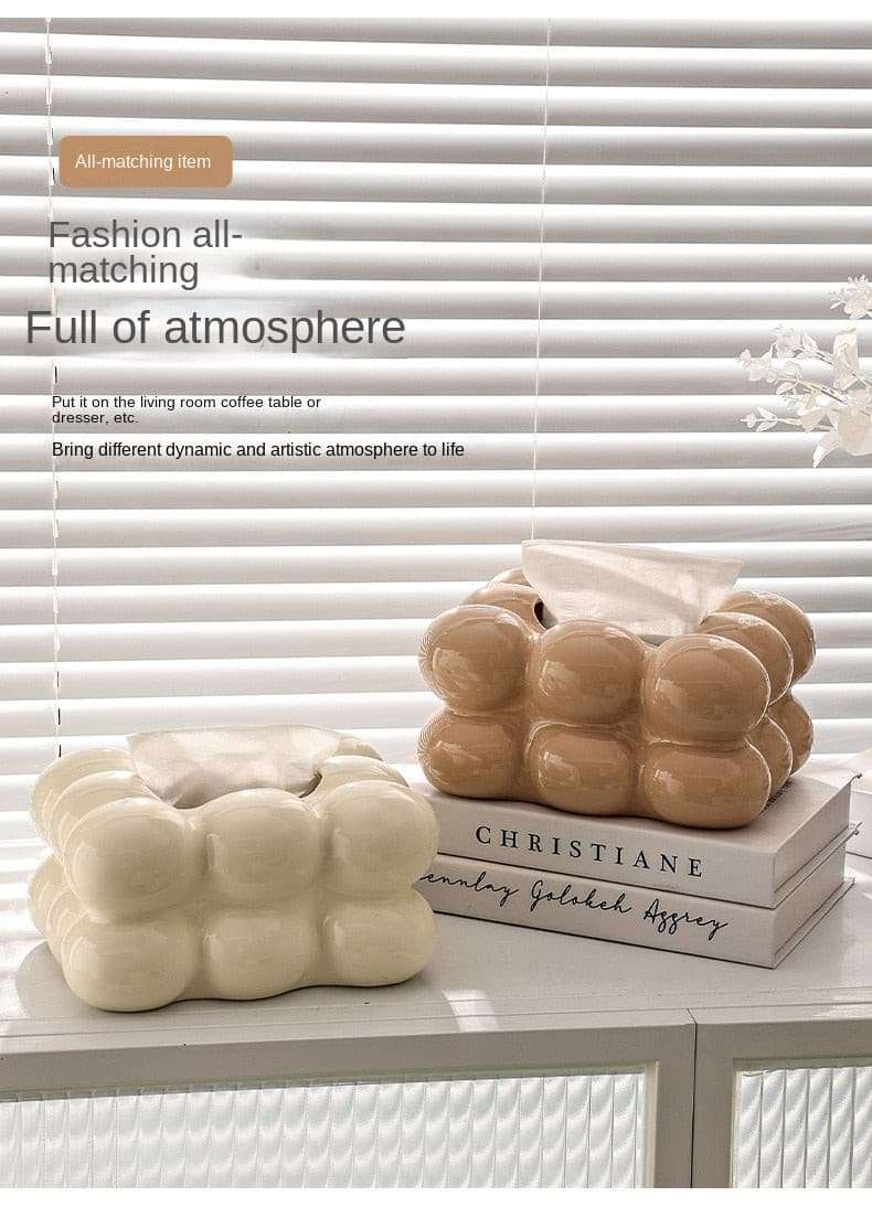 Luxury Ceramics Tissue Box - Gifting By Julia M