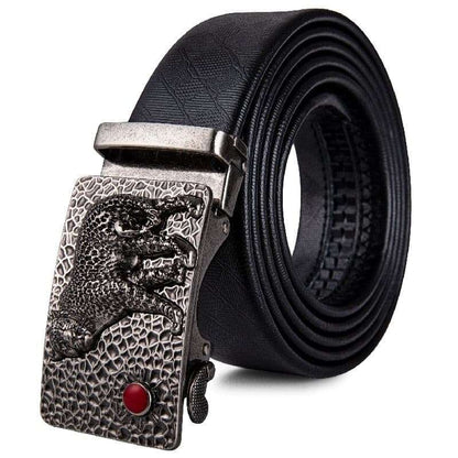 Luxury Leather Automatic Buckle Belt - Gifting By Julia M