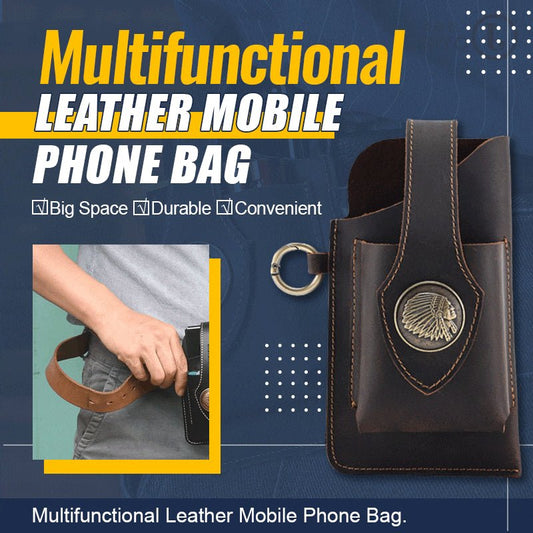 Multifunctional Leather Mobile Phone Bag Mobile Phone Cases gifting by julia m   