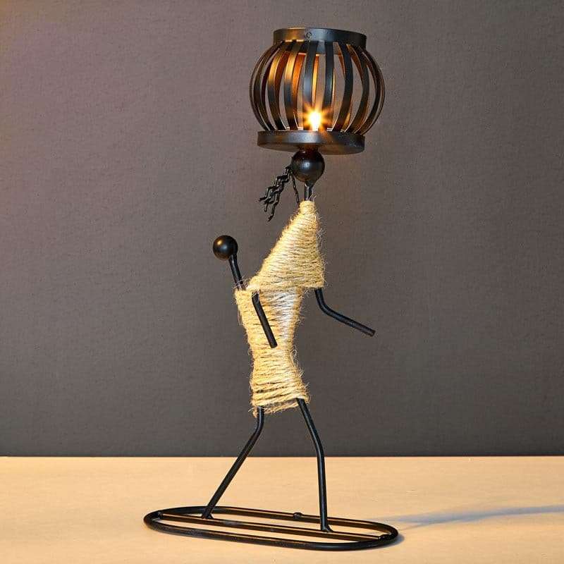 Nordic Metal Candlestick - Home Decor - Gifting By Julia M