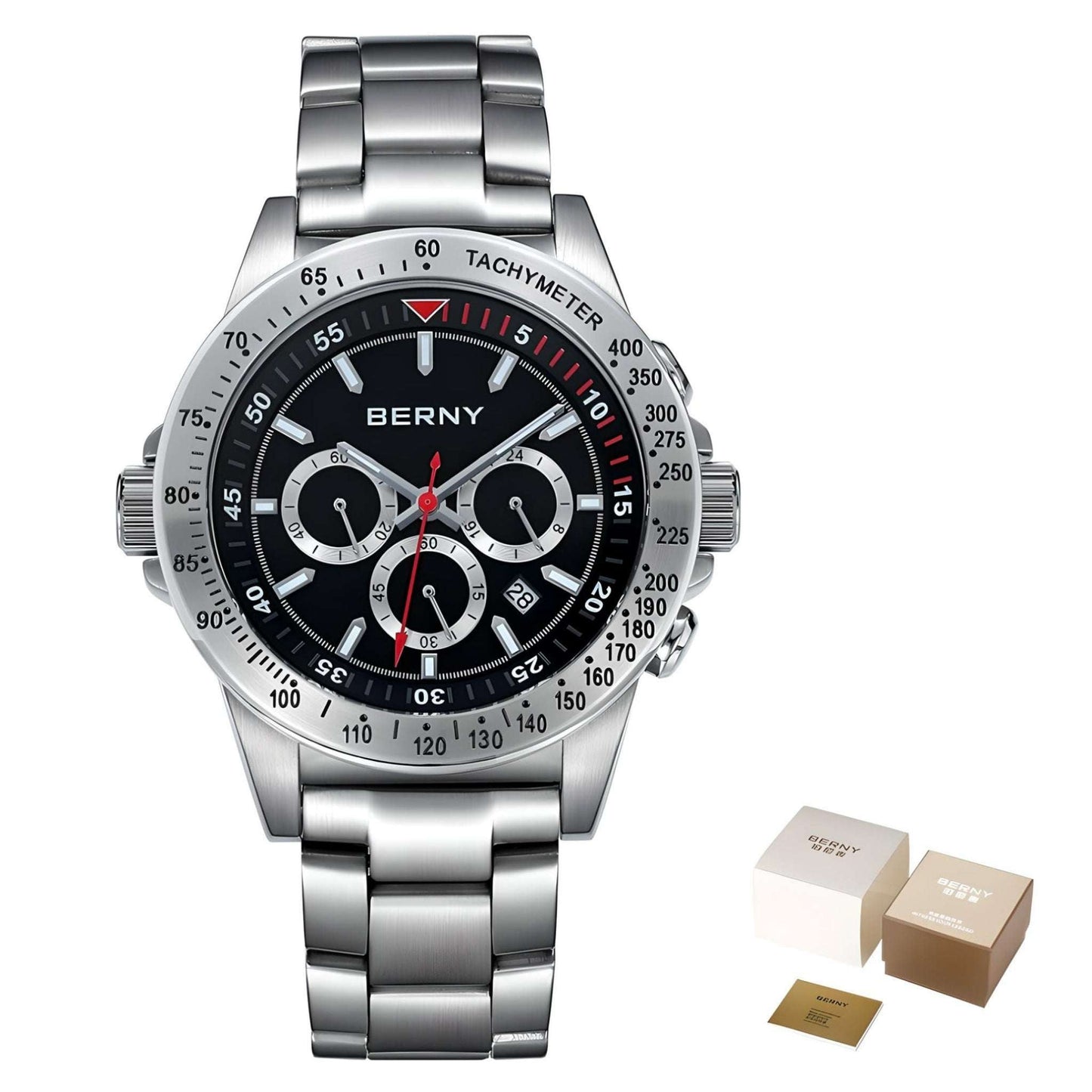Ocean Master Men's Sapphire Chronograph Dive Watch - Gifting By Julia M