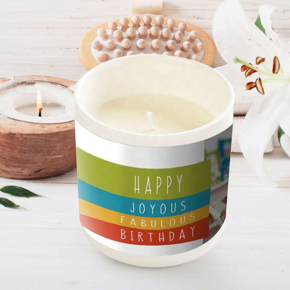 Personalized Photo Candle - Gifting By Julia M