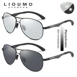 Pilot Photochromic Sunglasses - Polarized & UV400 Protection - Comfort & Style! - Gifting By Julia M