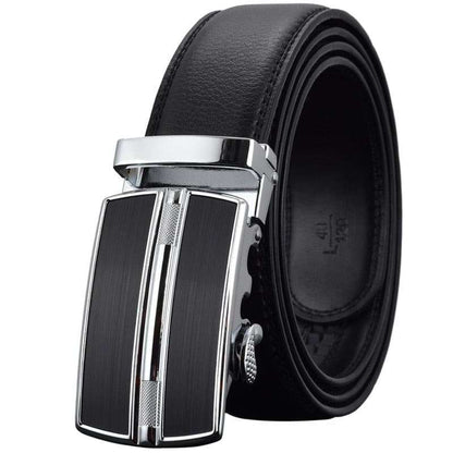 Premium Geometric Leather Belt by Phillip - Gifting By Julia M