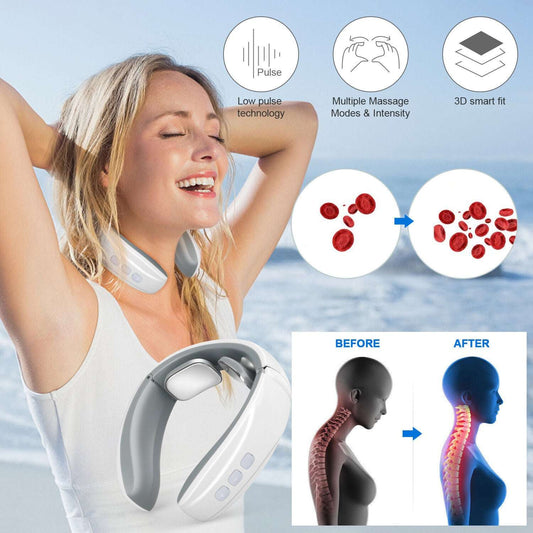 RelaxPro Neck Pulse Massager - Gifting By Julia M