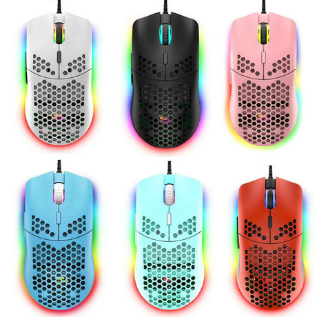 RGB Flowing Backlit Gaming Mouse - Gifting By Julia M