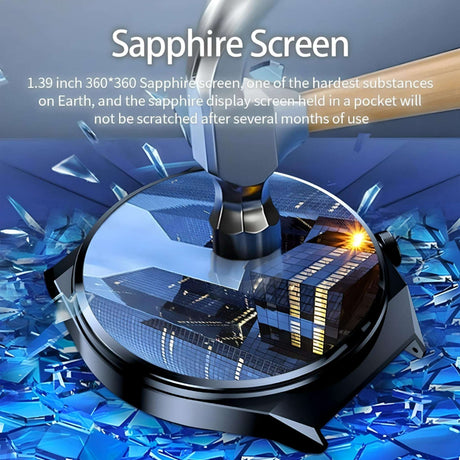Sapphire Glucose Tracker Smartwatch - Gifting By Julia M