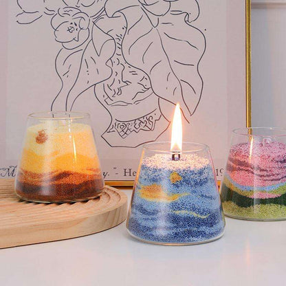 Scented Sand Art Candle candles gifting by julia m   