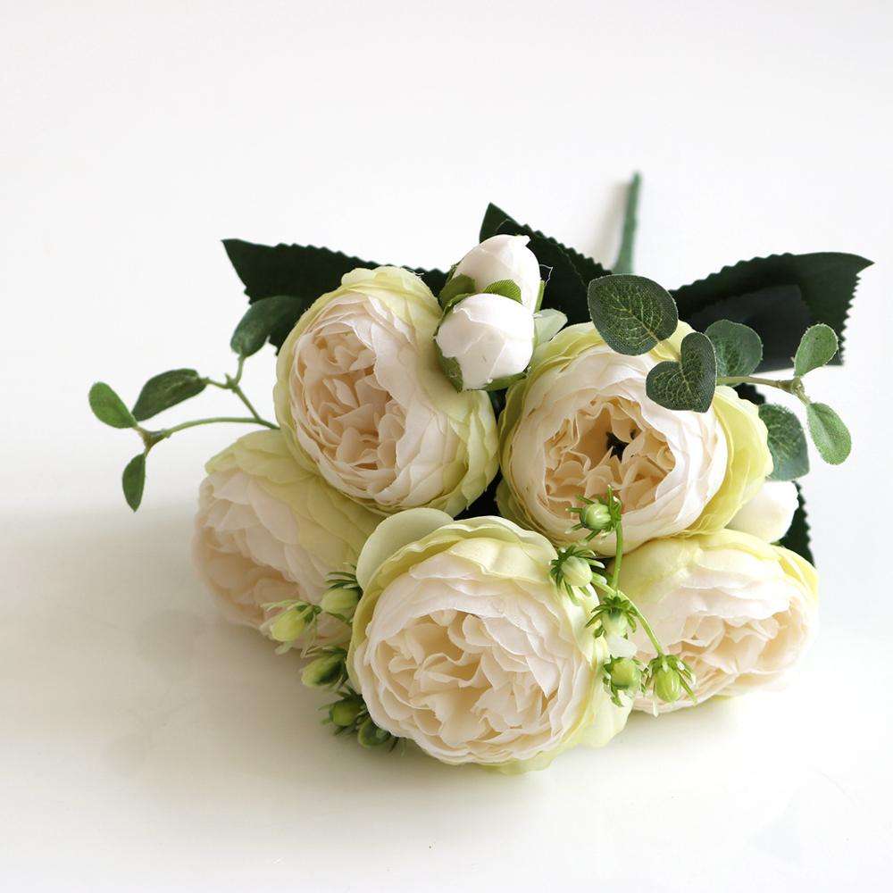 Silk Peony bouquet | 1 bundle - Gifting By Julia M