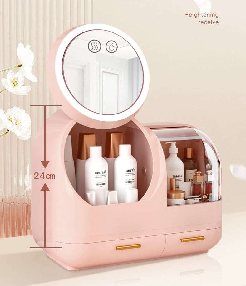 Smart Makeup Organizer with LED Light - Gifting By Julia M
