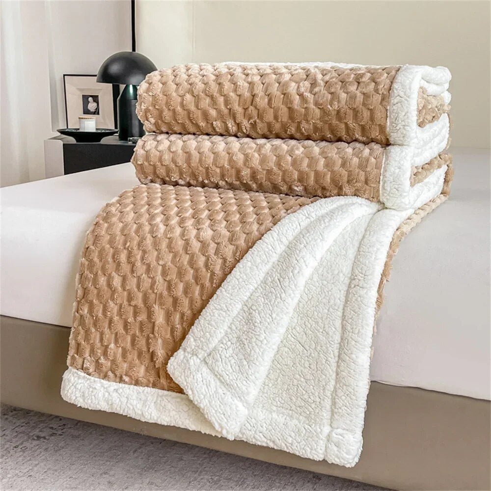 Svetanya Thick Blankets Throws Sherpa Fleece Plush Bedsheet Solid Color  Gifting By Julia M   