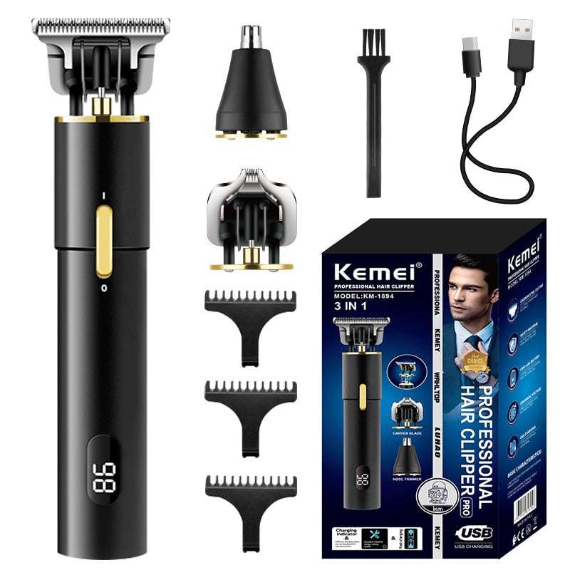 T9 Hair Clipper Cordless Electric hair trimmer  Gifting By Julia M   
