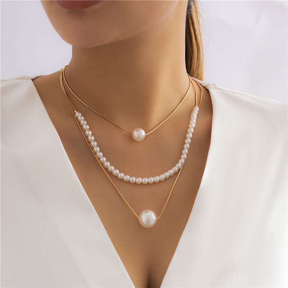 Vintage Baroque Pearl Heart Buckle Pendant Necklace Necklaces Gifting By Julia M   