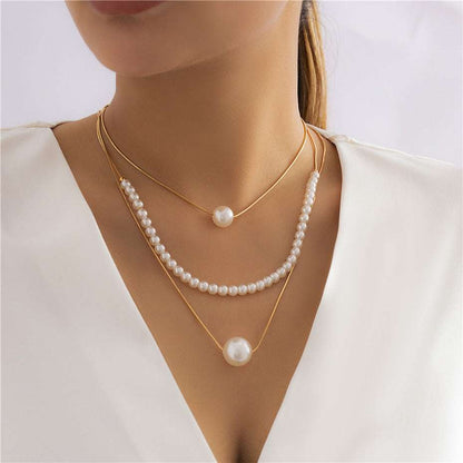 Vintage Baroque Pearl Heart Buckle Pendant Necklace Necklaces Gifting By Julia M   