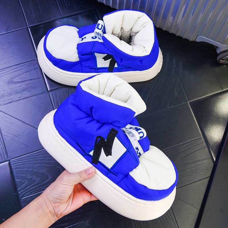 Winter Warm Plush Lining Slippers Wrapped Indoor Shoes WINTER GIFTS UNDER $100 Winter Warm Plush Lining Slippers Wrapped Indoor Shoes