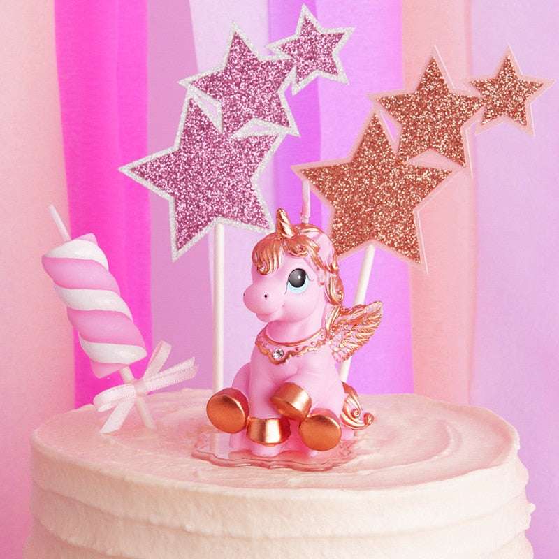 Zodiac Unicorn Birthday Candle candles Gifting By Julia M   