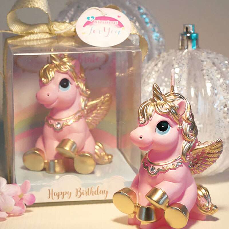 Zodiac Unicorn Birthday Candle candles Gifting By Julia M   